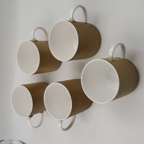 WEDGWOOD Susie Cooper 5 Coffee Expresso Cups - Picture 2 of 5